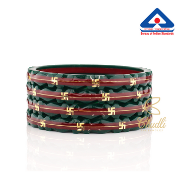 Multicolor 18 Carats - 18K Gold Bangles For Women