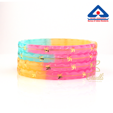 Multicolor 18 Carats - 18K Gold Bangles For Women