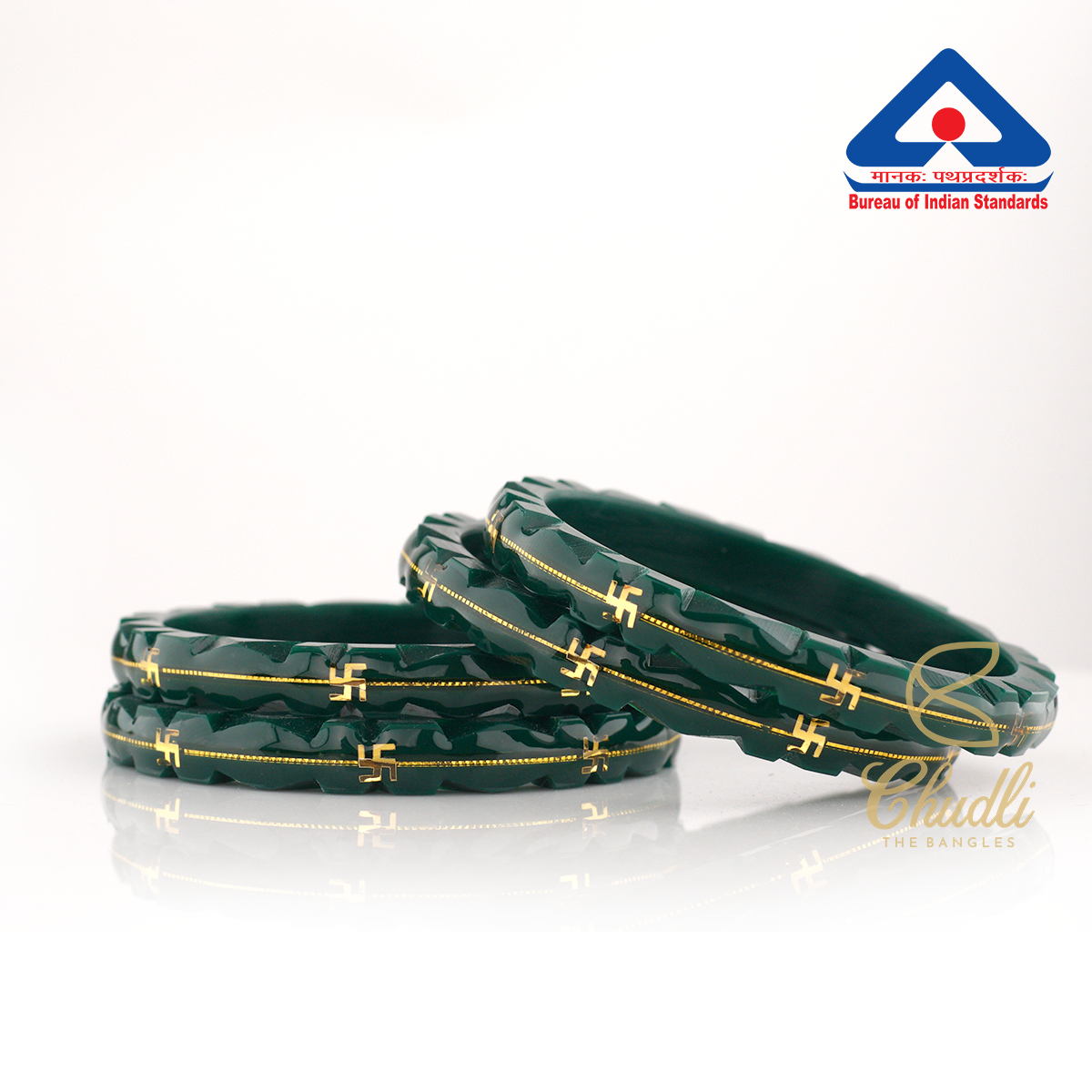 Red 18 Carats - 18K Gold Bangles For Women