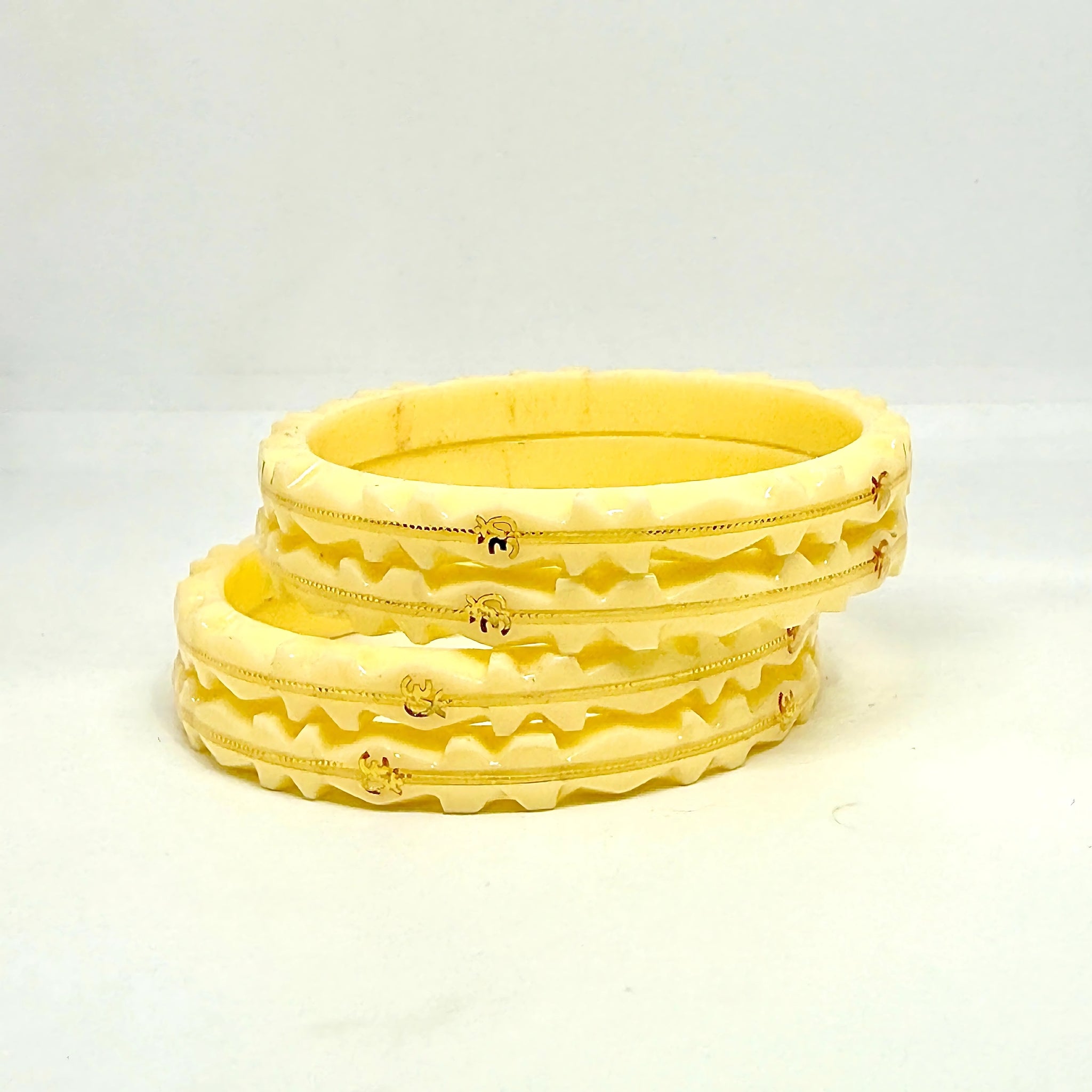Multicolor 18 Carats - 18K Gold Bangles For Women