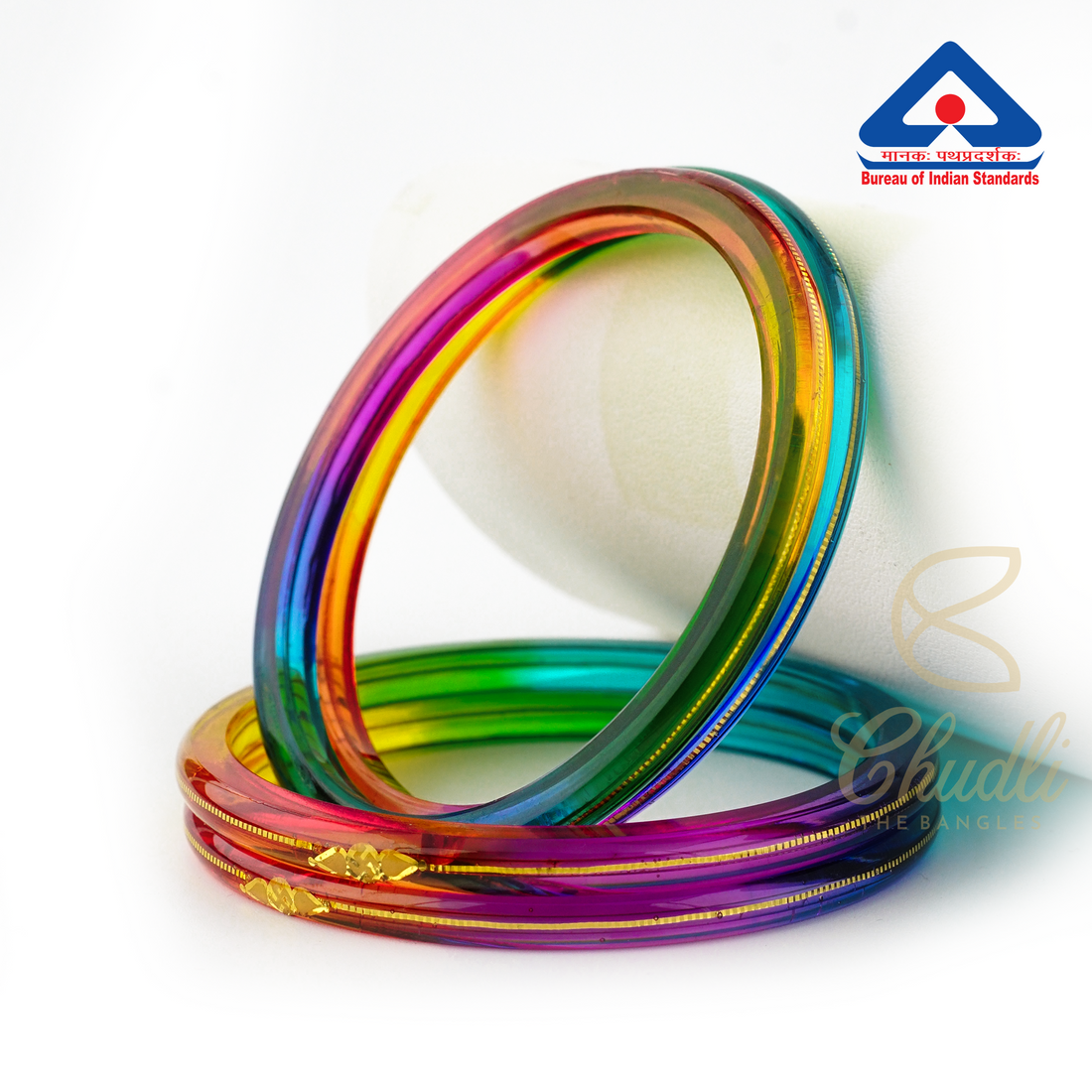 Pack Of 4 18 Carats Gold Bangles For Women